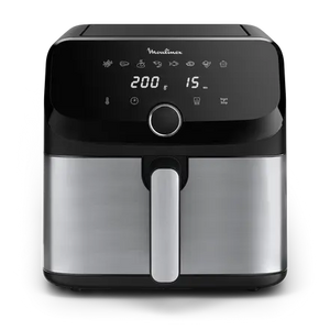 Easy Fry Mega Moulinex, olievrije friteuse, 7,5 L Airfryer met zeer grote capaciteit, 8 vooraf ingestelde programma ' s