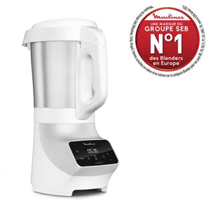 Soep en meer, verwarmde blender, 4 automatische programma ' s, stoommand, 1100W, grijs