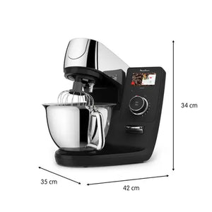 I-Coach Touch, geconnecteerde gebakrobot, schaal 5,5 L, Keukenweegschaal, schermcoaching, 21 automatische programma ' s, 1200 W