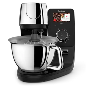 I-Coach Touch, geconnecteerde gebakrobot, schaal 5,5 L, Keukenweegschaal, schermcoaching, 21 automatische programma ' s, 1200 W