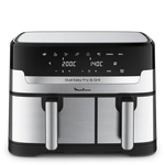 Airfryer dual EASY FRY & GRILL 8,3 L roestvrij staal