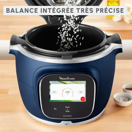 Moulinex Cookeo Touch Pro multicooker, geïntegreerde schommel, ligade